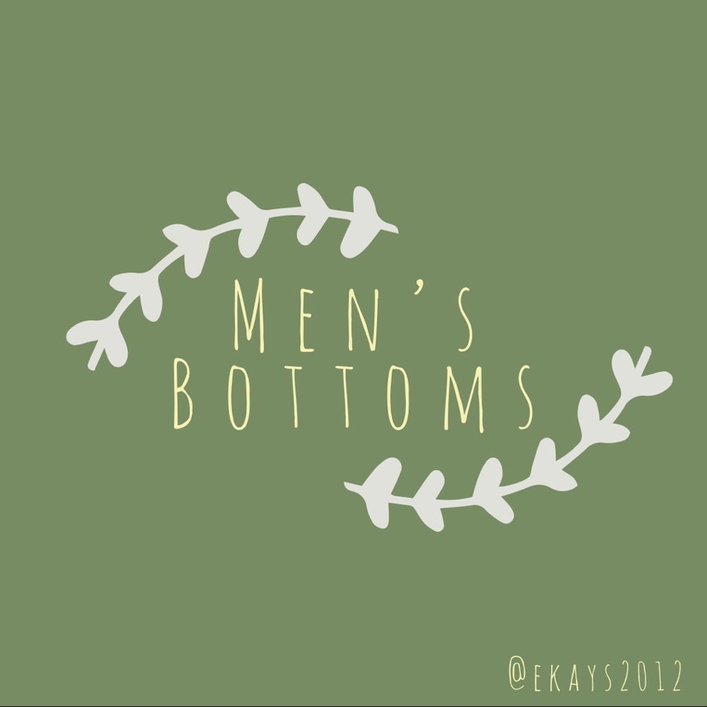 SHOP MENS BOTTOMS- OPEN TO ALL OFFERS